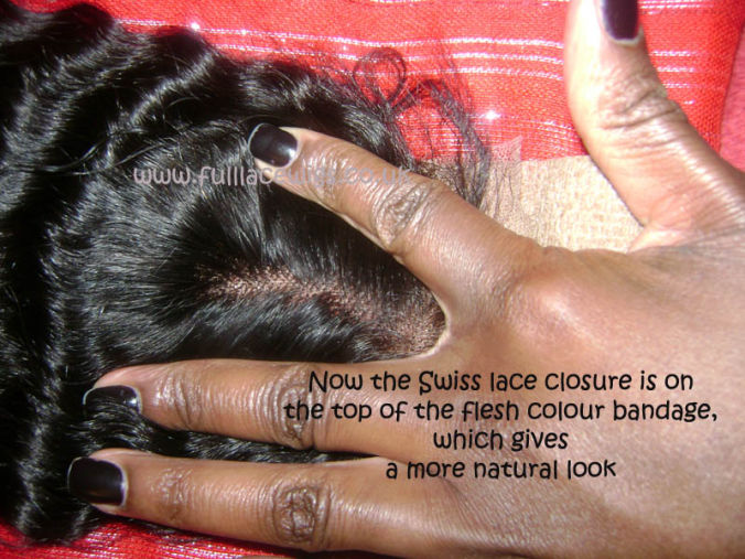 Swiss lace closure Swiss lace closure