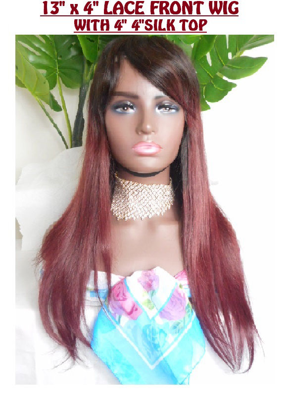 100% CHINESE VIRGIN 13x4 LACE FRONT WIG